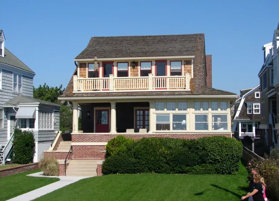 Whole-home exterior freshly repainted with clean trim
